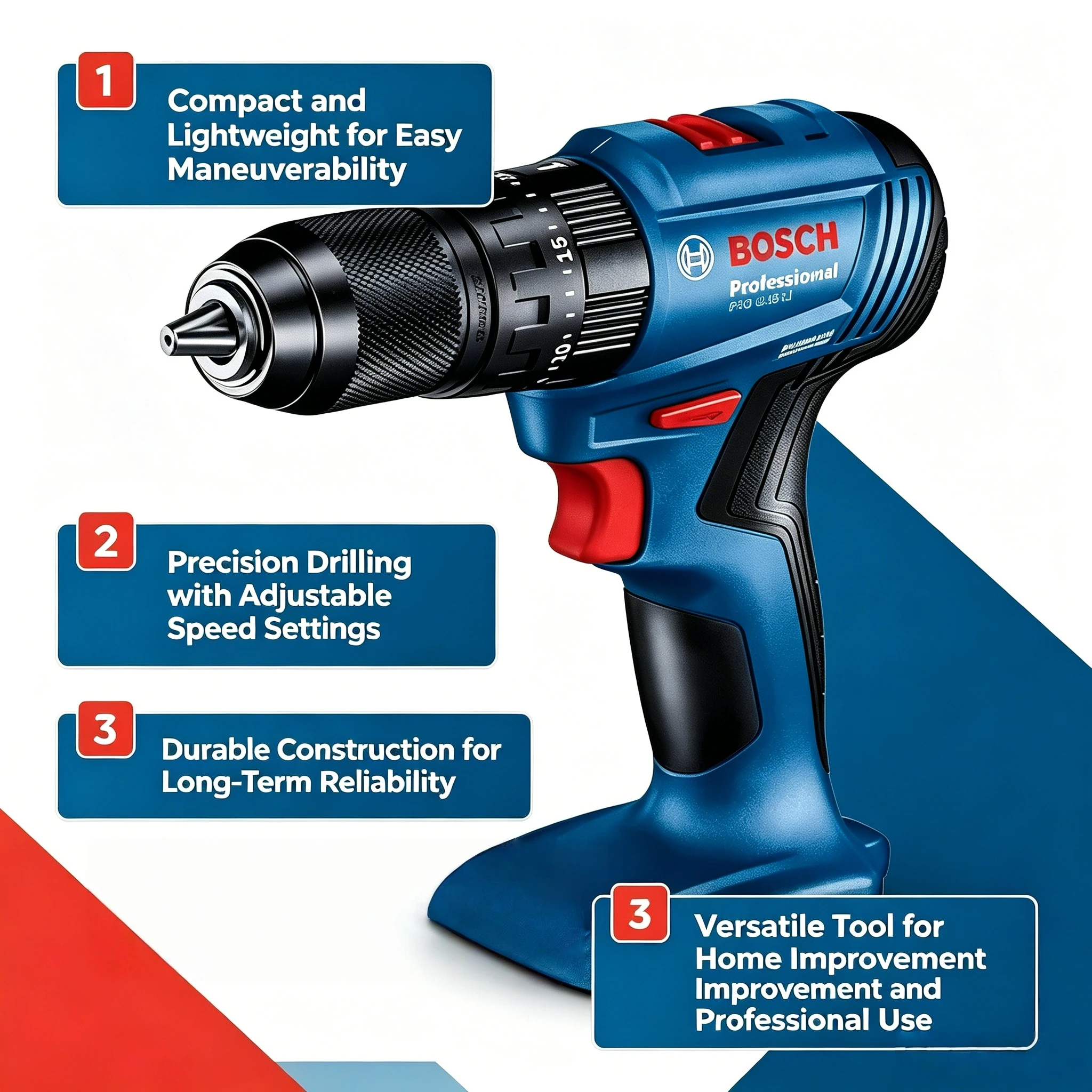 Bosch Drill Gsb 18V - Bosch GSB 185-LI 18V Bürstenloser Akku-Schlagbohrschrauber