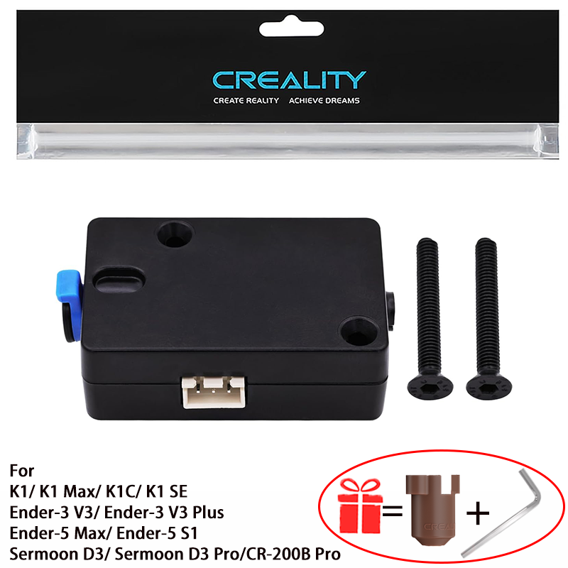 Creality Printer Ender 3 V3 - ﻿ Creality K1/K1C/K1Max Filament-Endsatzsensor-Kit 1,75mm Intelligenter