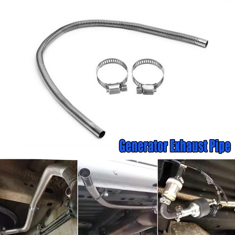 Flexible Hose Braided - Auspuffschlauch für Generator, Motorrad-Auspuffrohre, flexible Heizungsteile