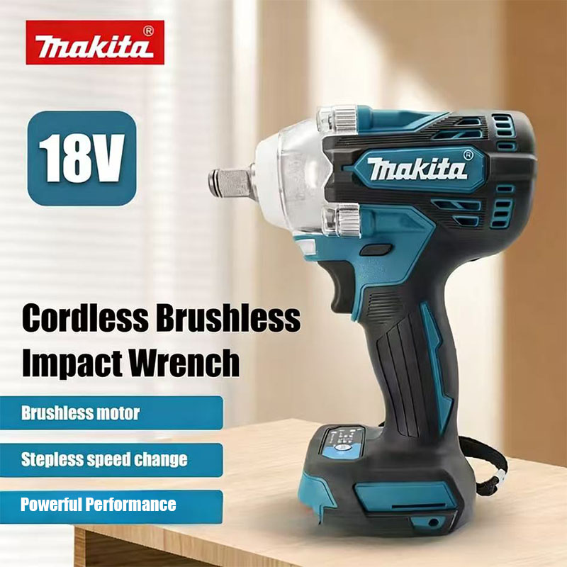 Makita Drill Dtw300 - Makita DTW300 18V Bürstenloser Akku-Schlagschrauber Set