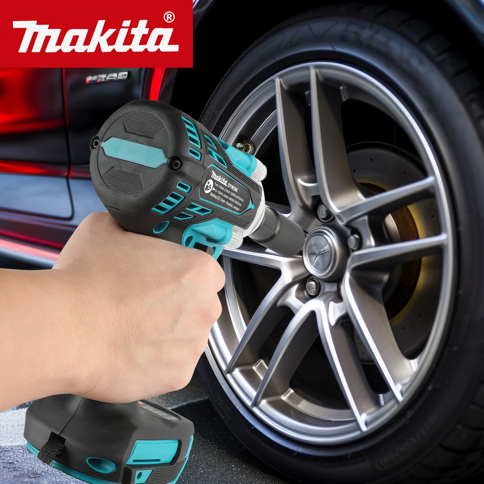 Makita Drill Dtw300 - MAKITA DTW300Z Bürstenloser Lithium-Akku-Schlagschrauber Elektrischer Schrauber