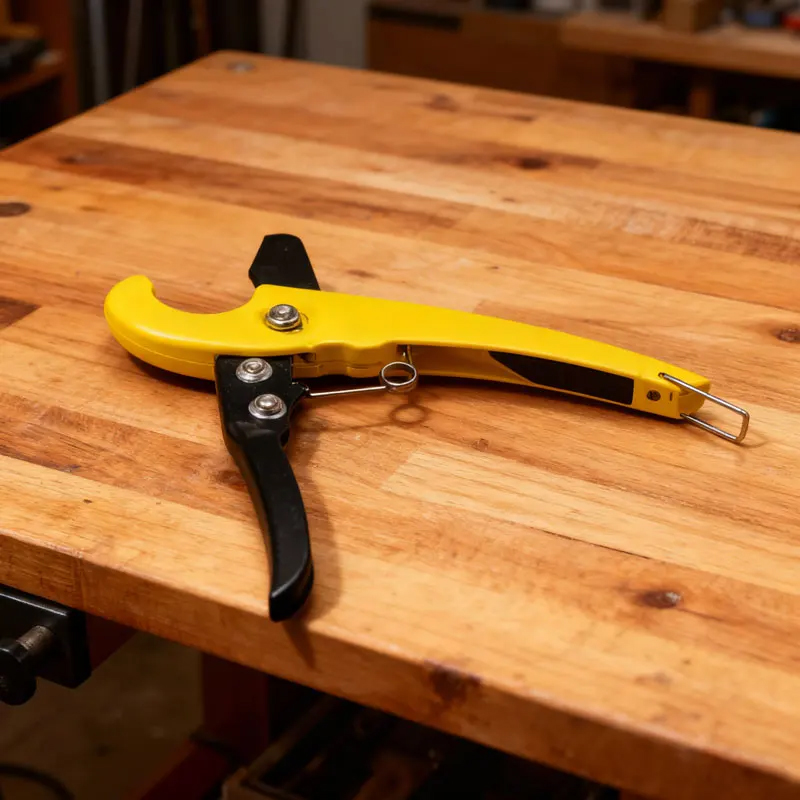 Pipe Cutter Ratchet - Ratschenbetriebener Rohrschneider für Kunststoff- und Mehrschichtrohre,