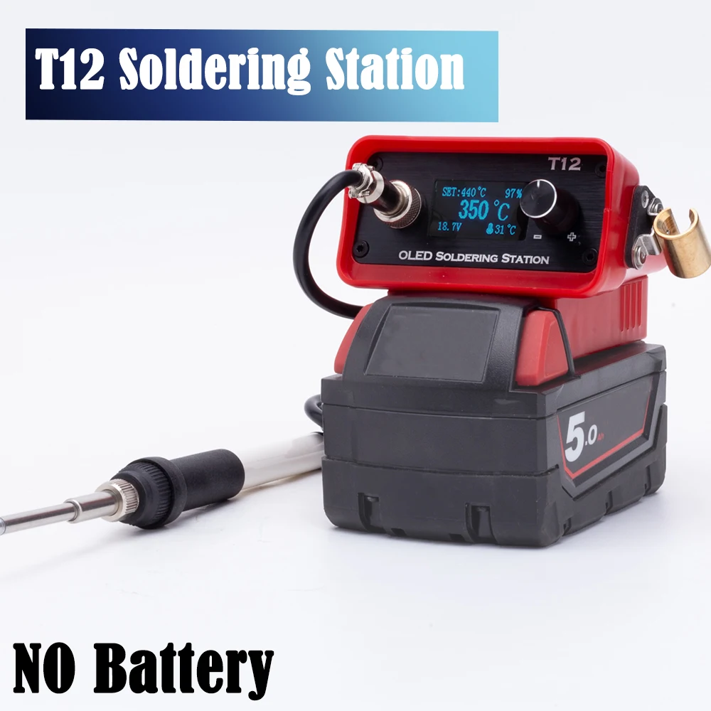 Milwaukee Drill M12 Fuel - OLED T12 Cordless Lötkolben Station Elektrische
