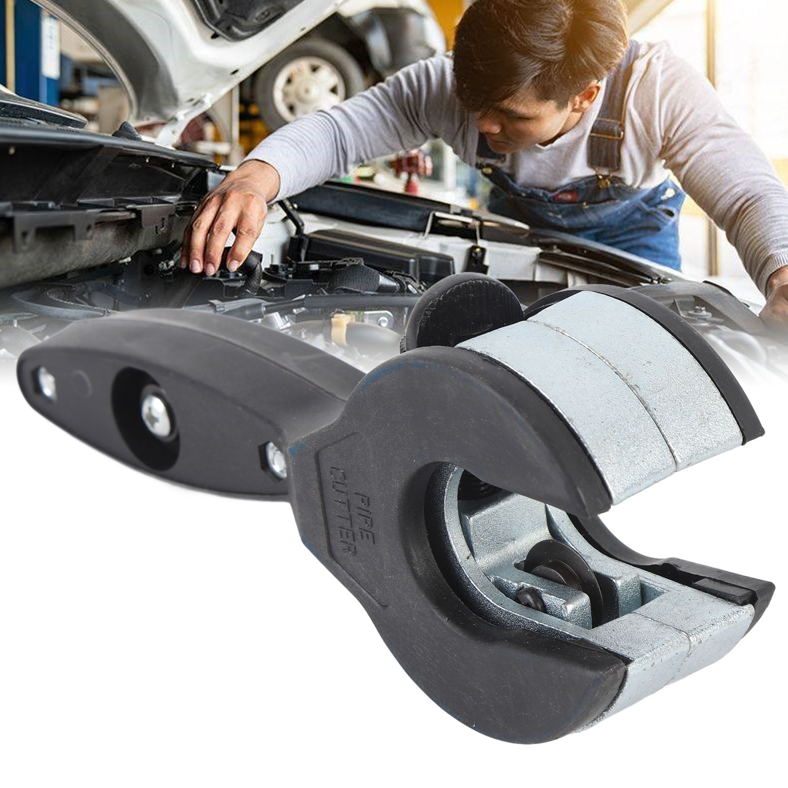 Pipe Cutter Ratchet - Ratschen-Rohrschneider, Ratschen-Rohrschneider aus Metall, verstellbare Größe,