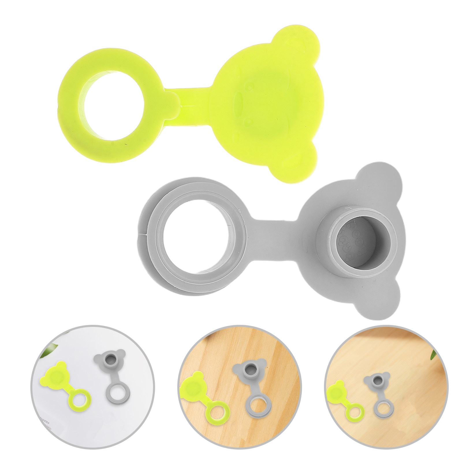 Drain Pipe Clip - 2 Stück Badewannenabflussstopper – weicher, flexibler