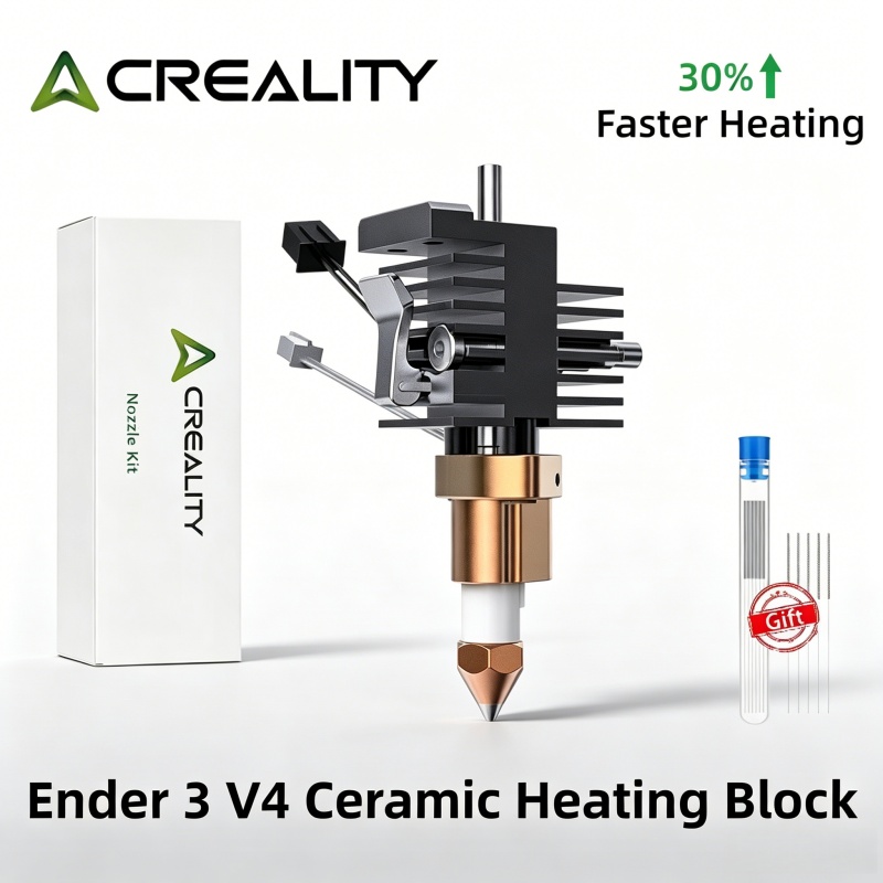 Creality Printer K1 - Offizielles Creality Ender 3 V4 Keramik-Heizblock-Kit
