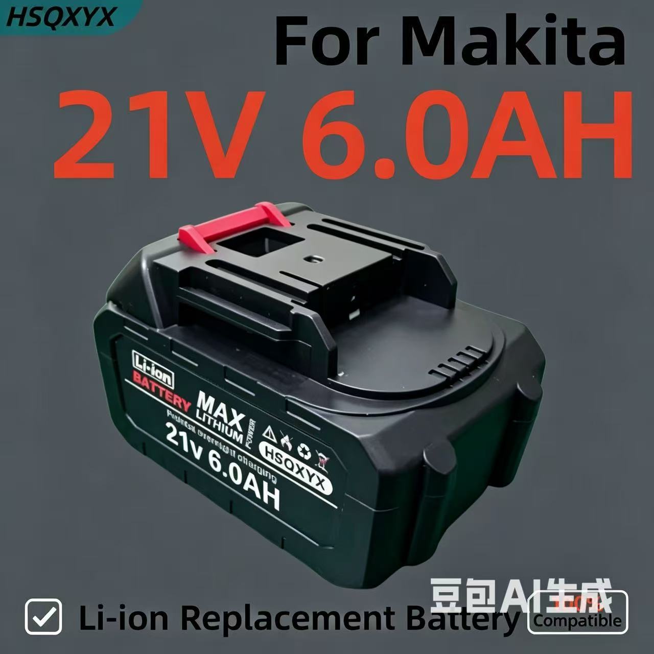 Makita Drill Hp1640 - für Makita 21V 6,0Ah Smart Battery