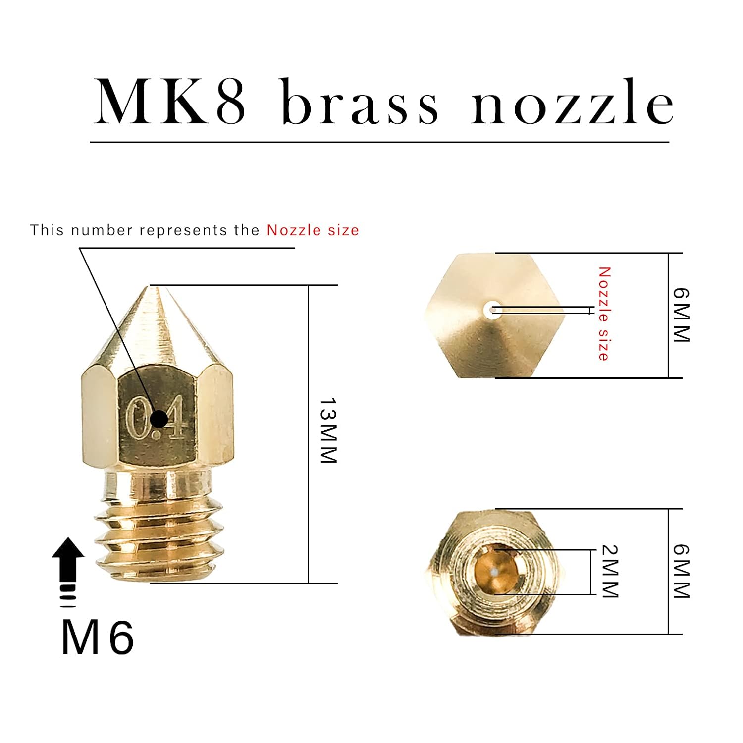 CREALITY 20 Stück MK8 Messingd – Creality Printer K1 Bewertung und Preis