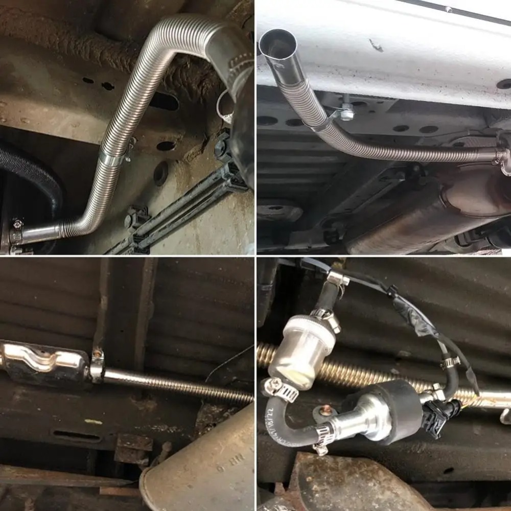 Auspuffschlauch für Generator, – Flexible Hose Braided Bewertung und Preis