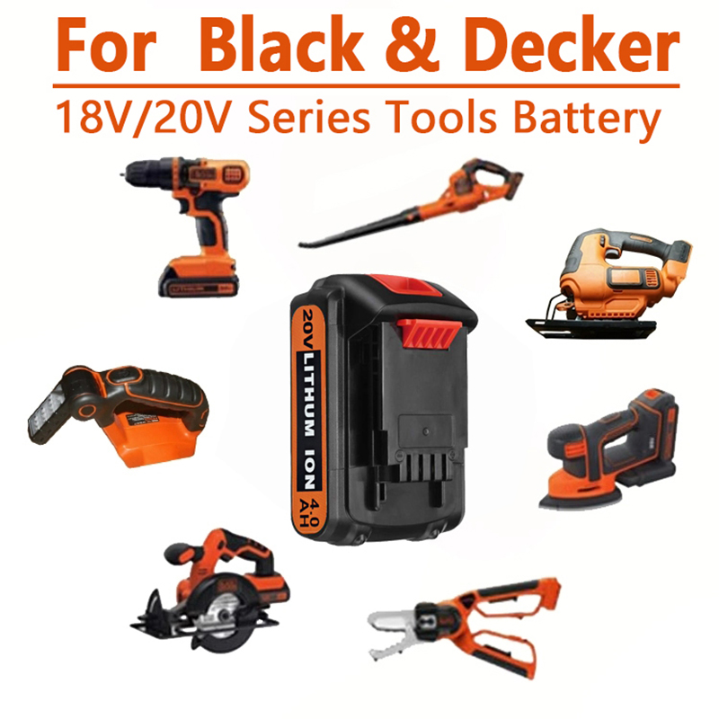 18V 3.0Ah 8.0Ah BL2018 Ersatza – Black+Decker Tool 20V Max Bewertung und Preis