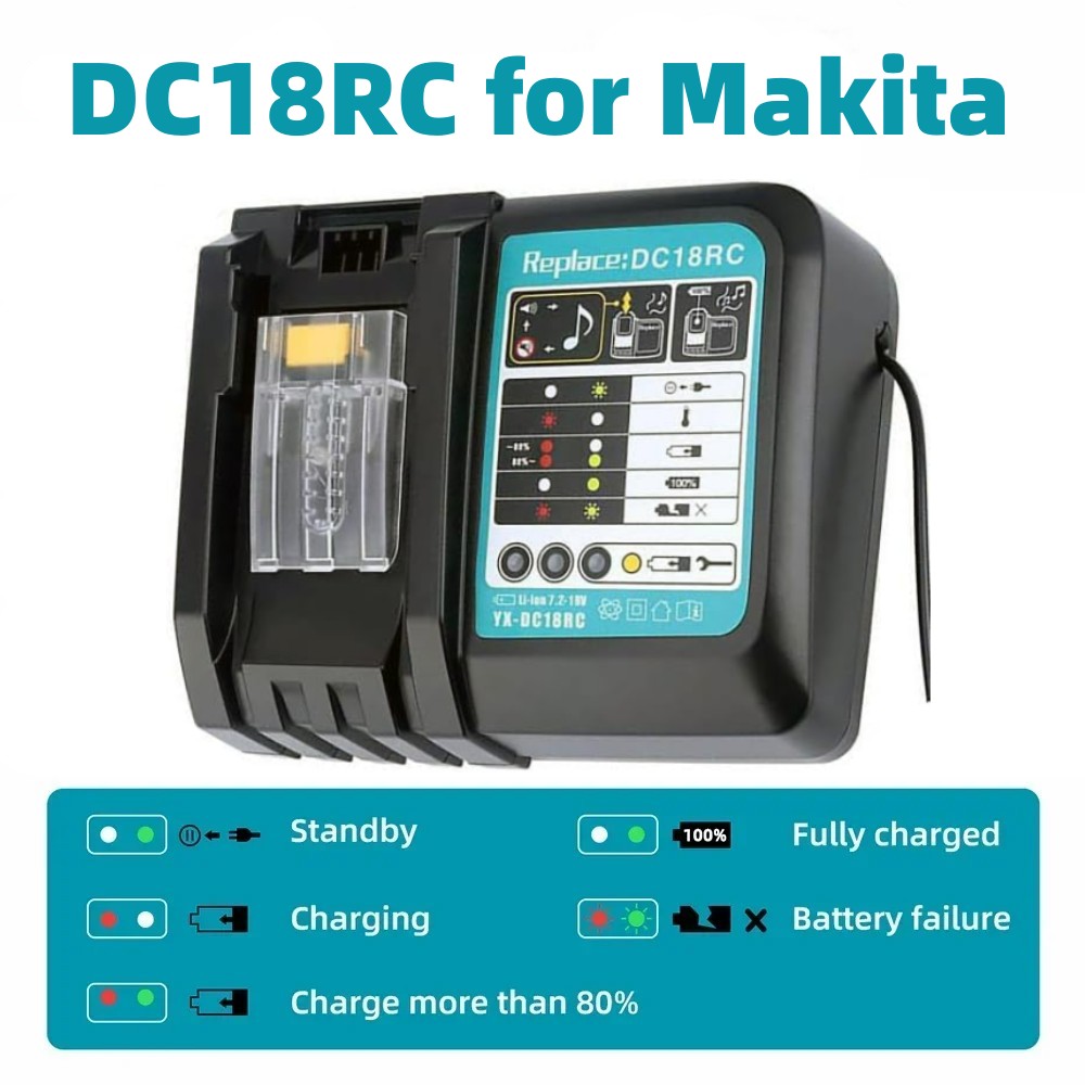 DC18RC Li-Ionen-Akku 3A Ladege – Makita Drill Hp1640 Bewertung und Preis