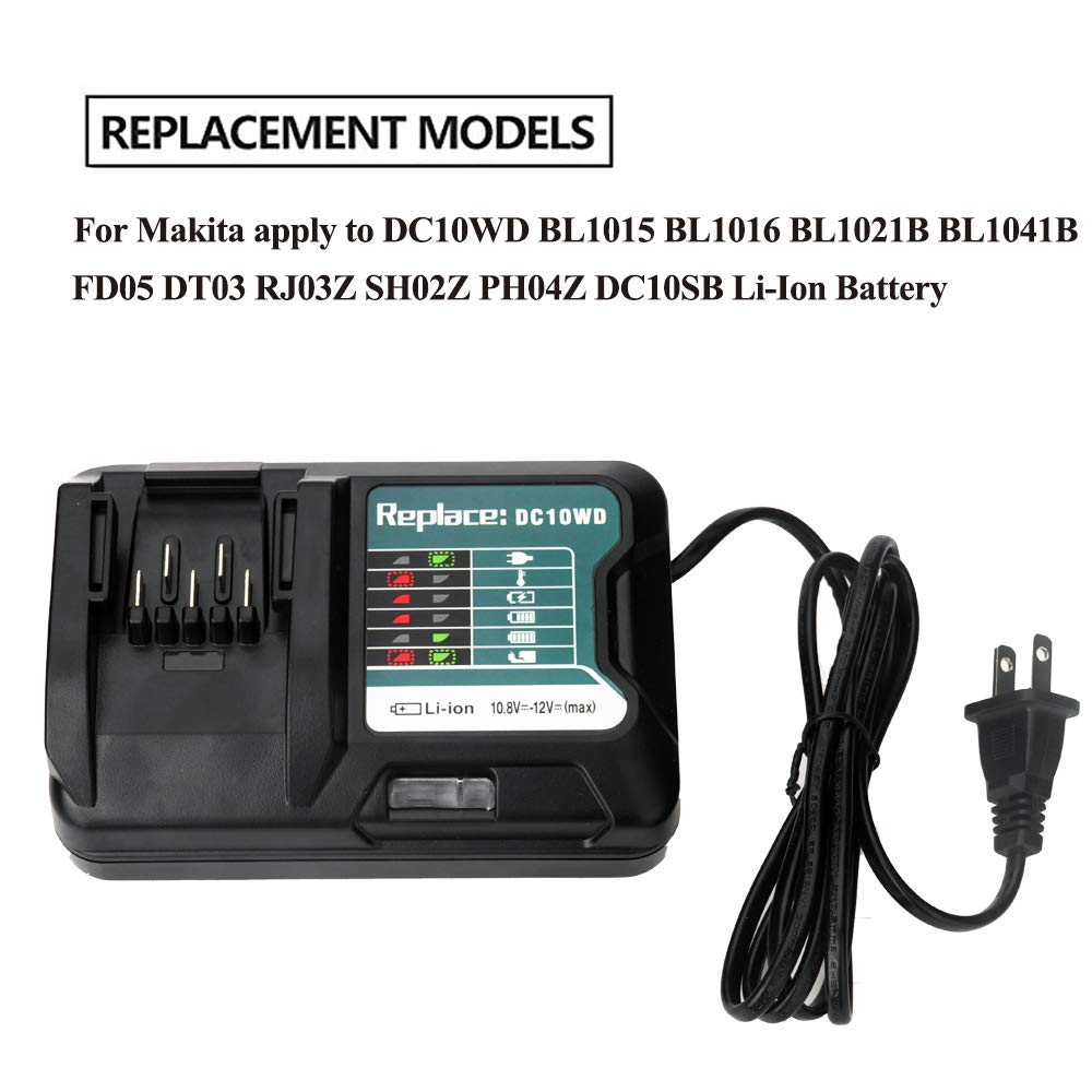 DC10WD Ladegerät für Makita Ak – Makita Drill Hp1640 Bewertung und Preis