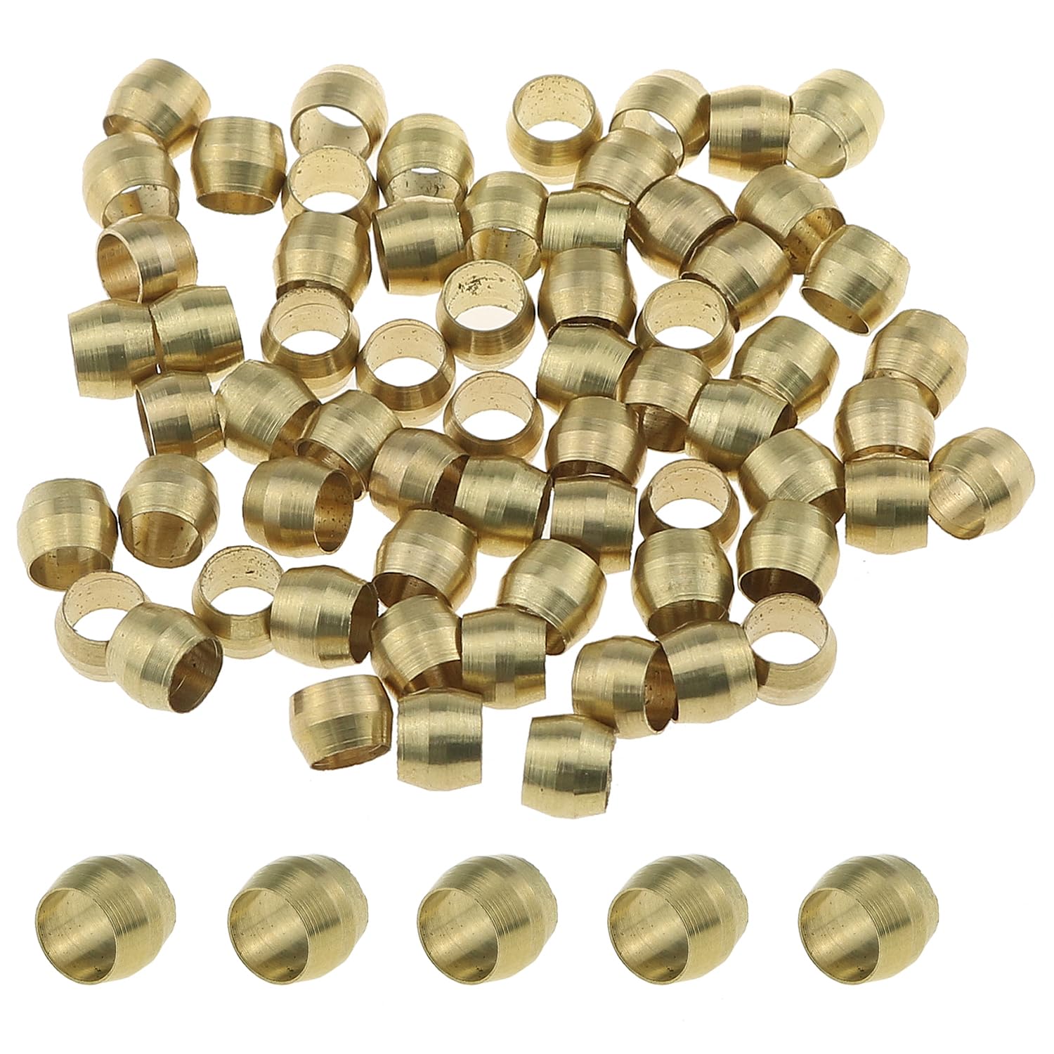 100PCS Messing Ferrule Hülse A – Compression Fitting Brass Bewertung und Preis