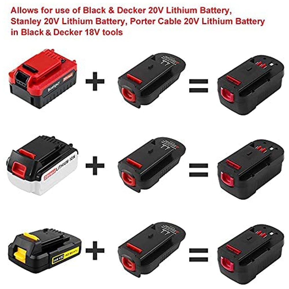 Für Black Decker/Stanley/Porte – Black+Decker Tool 20V Max Bewertung und Preis